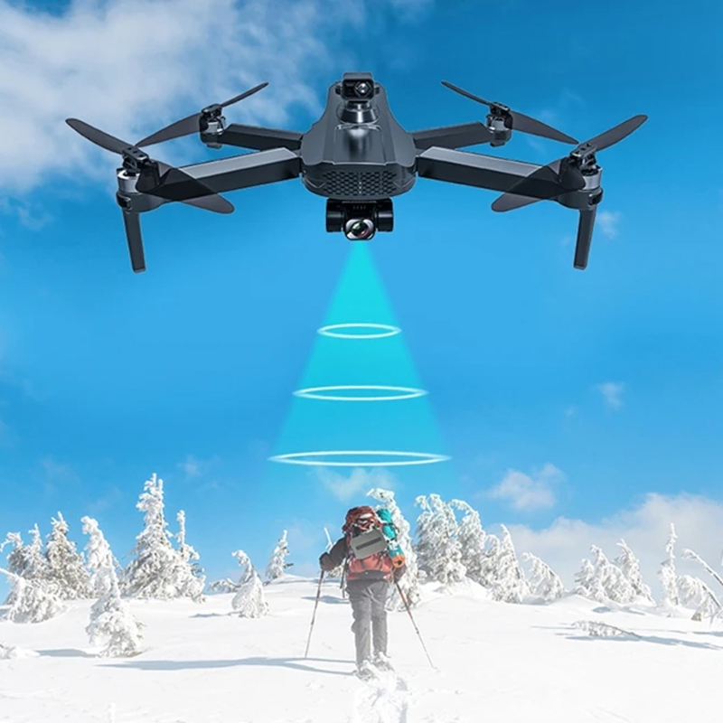GPS With 4k Camera For Adults Quadcopter With Brus...